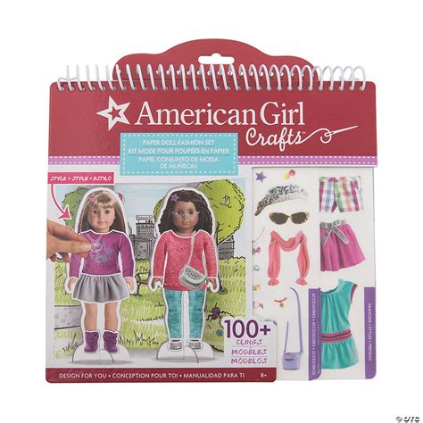 American Girl Crafts Paper Doll Fashion Stylist Set Discontinued