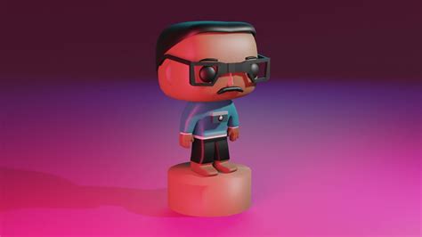 Yashwanth Vernekar On Linkedin Made A Custom Funko Pop In Blender