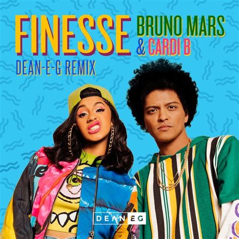 Stream Bruno Mars And Cardi B Finesse Dean E G Remix By Dean E G
