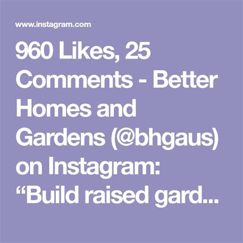 960 Likes 25 Comments Better Homes And Gardens Bhgaus On