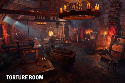 Torture Room D Dungeons Unity Asset Store