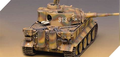 German Tiger I Early Version Academy 13239