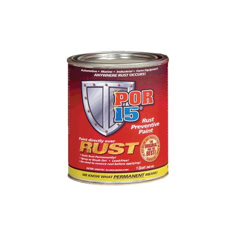 Por 15 Rust Preventative Paints Rust Prevention Auto Body Toolmart