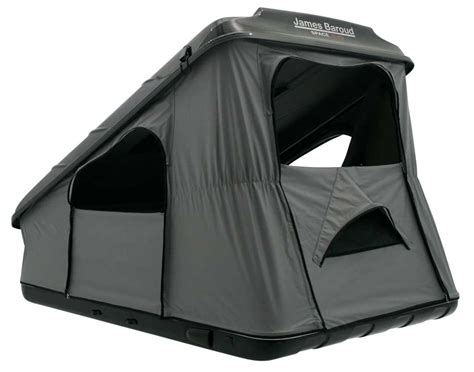 Tente De Toit James Baroud Space S Noire L200 X L130x H14050cm