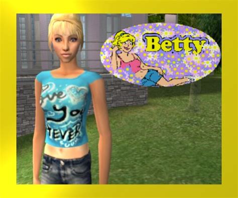 Mod The Sims Betty Cooper The Girl Next Door