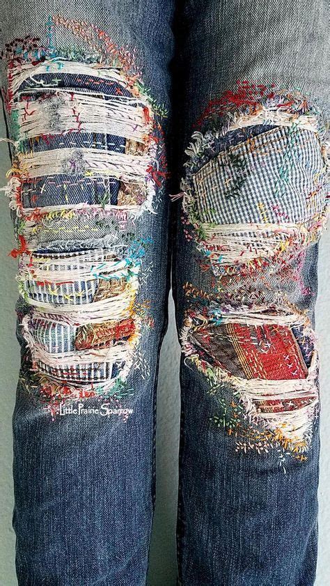 47 trendy patchwork denim jeans ideas in 2020 embroidery jeans denim ideas upcycle clothes