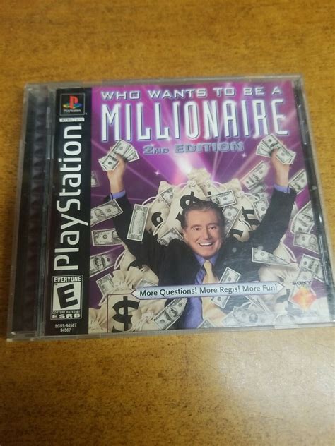 Who Wants To Be A Millionaire 2nd Edition Sony Playstation 1 2000