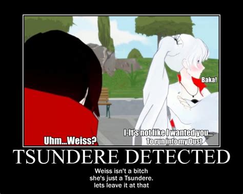 Tsundere Detected Weiss Schnee Rwby By Electrokineticartest On