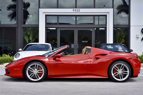 Find specs, price lists & reviews. Pre-Owned 2019 Ferrari 488 Spider 2D Convertible in Doral #L19417 | Ocean Auto Club