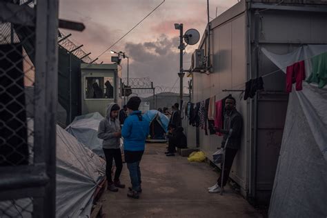 Rare Look At Life Inside Lesbos Moria Refugee Camp Greece Al Jazeera