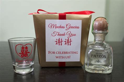 Miniature Liquor Bottles Wedding Favors