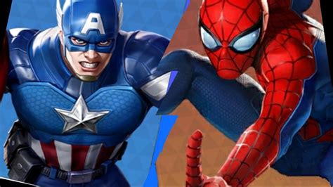 🔥captain America Vs Spider Man 🔥lets See Who Wins Youtube