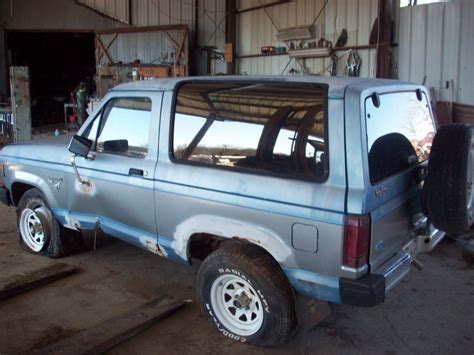 1984 Ford Bronco Ii Parts Truck