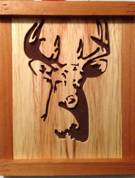 Deer Scroll Saw Artwork Scroll Saw Wood Carving Designs Wood