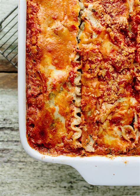 Arrange a layer of noodles on top, then more sauce, then 1/3 of the mushrooms, and 1/4. Recipe: Ina Garten's Roasted Vegetable Lasagna | Recipe ...