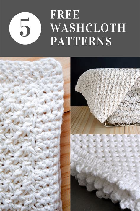 The waffle stitch washcloth on a small gauge loom is a free pattern with a step by step video tutorial. Five Free Knitted Dishcloth Patterns in 2020 | Dishcloth ...