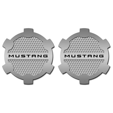 Mustang Style Speaker Grille Kit For 2005 2009 Ford Mustang Stainless