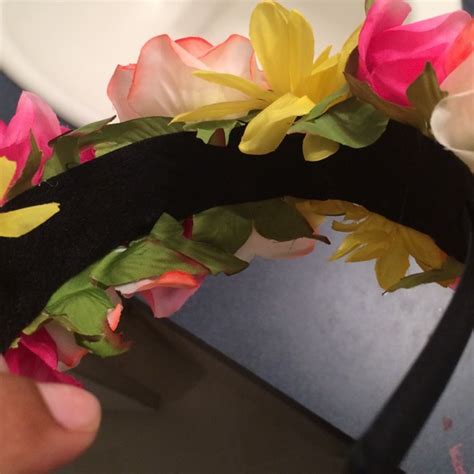 Claires Accessories Floral Garland Headband From Claires Poshmark