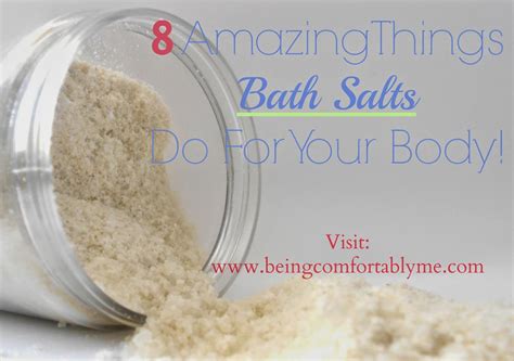 Being Comfortably Me The Benefits Of Using Bath Salts
