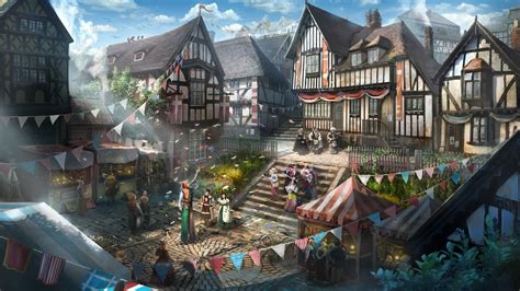 The Festival Of The Middle Ages Taehoon Kang On Artstation At
