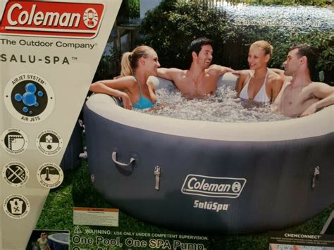 Coleman Saluspa Inflatable Hot Tub For Sale From United States