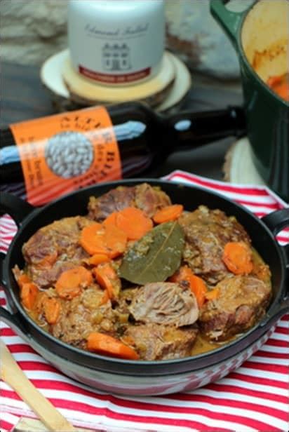Joues de porc à la moutarde bière et miel