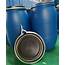 Wholesale Hdpe 210l Blue Plastic Barrel Drums With Double Rings For 