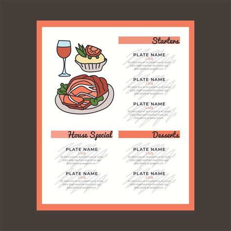 Family together christmas celebration concept. Christmas Dinner Menu Drawn By Kids 267009 - Download Free ...