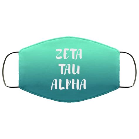 Zeta Tau Alpha Shade Face Mask — Greeku