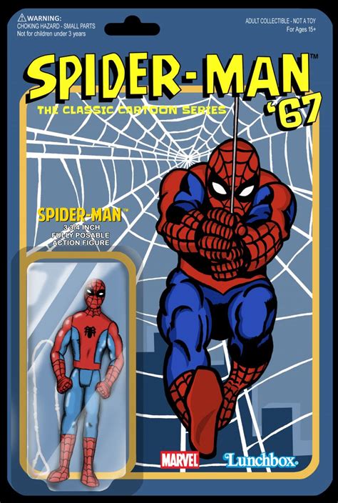 Dig These Groovy Spider Man 67 Cartoon Action Figure Designs 13th
