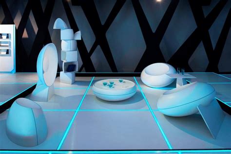 Picture Of Tron Inspired Futuristic Interiors