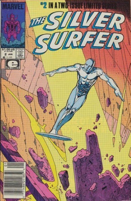 Silver Surfer 1 Epic Comics Comic Book Value And Price Guide