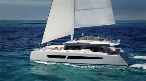 New 59 Fountaine Pajot Sailing Catamarans By Berret Racoupeau Yacht