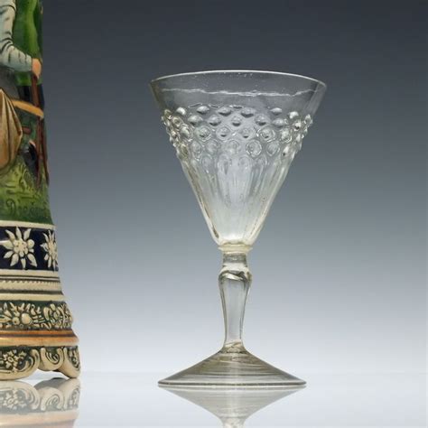 Rare 17th Century Wine Glass C1680 Drinking Glasses Exhibit Antiques Glass Antique Glass