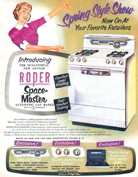 Pin By Chris G On Vintage Appliance Ads Cooking Appliances Vintage