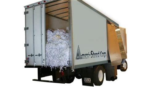 Mobile Shredding Truck Full Size Ameri Shred Corp