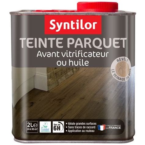 Teinte parquet SYNTILOR, 2 l, chêne clair | Leroy Merlin