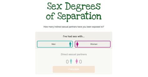 sexual health week online test estimates how many people you ve indirectly had sex with