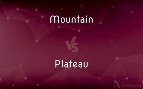 Mountain Vs Plateau — Whats The Difference