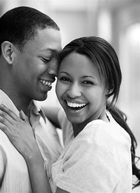 portrait of a romantic happy african american couple havin… flickr