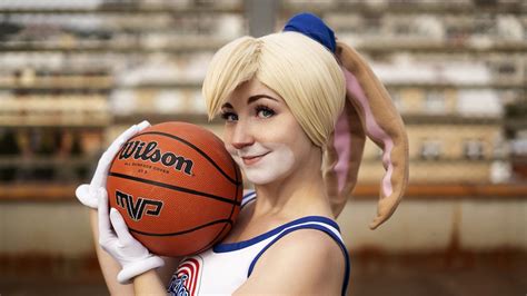 lola bunny cosplay from space jam media chomp