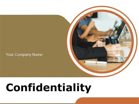 Confidentiality Organization Operations Ppt Powerpoint Presentation