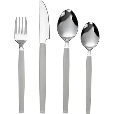 George Home Grey Handle Cutlery Set 16pce Compare Prices And Where To