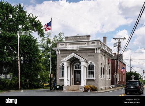 Former Town Hall Now Poolesville Museum Poolesville Maryland Stock
