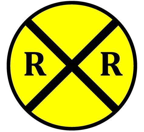 8 Best Images Of Printable Railroad Crossing Sign Train Railroad