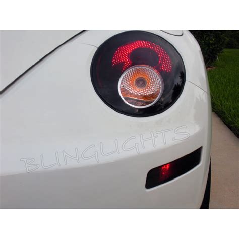 2006 2007 2008 2009 2010 Volkswagen Vw Beetle Tinted Smoked Taillamps