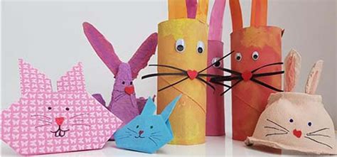 Gute ideen für den kindergarten und die schule. 3 verschiedene Osterhasen basteln mit Papier | Mama Rausch
