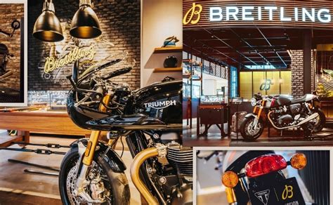Triumph Motorcycles Joins Hands With Breitling For Custom Bike