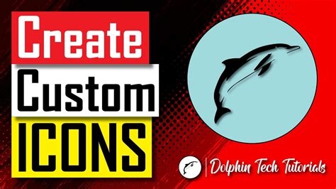 How To Create Your Own Custom Icons From Images Youtube