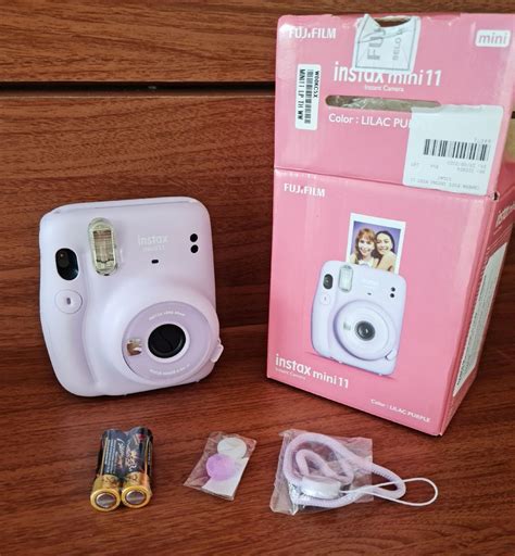 Instax Mini 11 Câmera De Foto Instantânea Polaroid Fujifilm Nunca